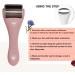 Hysotok Stainless Steel Ice Roller for Face & Eye - 2 Pcs Pink Face Massager for Puffiness, Migraine & Pain Relief - Mini Ice Roller for Dark Circles - Facial Cooling Tool - Buy Online on GoSupps.com