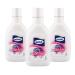 Milmil Bath Foam Milk Protein Fragrance Practical Size Dermatologically Tested - 3 x 2000 ml