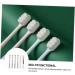 Minkissy 6-Pack Travel Toothbrush Set | Children's & Adults' Tooth Care | Portable Household Toothbrushes for Clean Teeth - Buy Online on GoSupps.com
