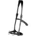 Heinick-Reitsport French Professional Leather Cavesson - Black WB VB Thoroughbred/Cob Size | Premium Equestrian Gear for International Shipping - Buy Online on GoSupps.com