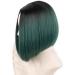 GCX Synthetic Green Short Straight Wig for Women - Realistic & Beautiful Style - Buy Online on GoSupps.com