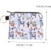 FOMIYES 3pcs Coin Purse Travel Bags for Women - Mini Wallet & Period Bag with Zip Coin Pouch - Assorted Colors - 11X9X0.5CM - Buy Online on GoSupps.com