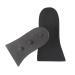 NOLITOY 1 Pair Shoe Lift Foot Pad Shoe Cushions for Men Shoe Inserts Gel Insoles Shoes Inserts for Women Thick Half Insert Taller Pad Pu Insoles Heightening Insoles Support Pad Soft Man Black M