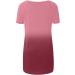 ABABC Women's Ombre Print V-Neck Tunic Top - Medium Pink - Buy Online on GoSupps.com