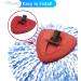 VACUSHOP O-Cedar Spin Mop Handle Replacement - 1 Piece (Handle + Base) - Buy Online on GoSupps.com