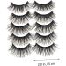 Beavorty 5 Pairs reusable fake eye lashes fakes eyelash magnetic cruelty- long false eye lashes dramatic eyelashes natural fake lashes natural false lashes dense false eyelashes 3d - Buy Online on GoSupps.com