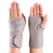 Wrist Splint for Carpal Tunnel Provides Wrist Support Brace for Joint Pain Arthritis Tendonitis Adjustable Strap Hand Support Stabilizer for Fractures Sprains Relieves Pain Promote recovery Left Hand Grey