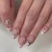 French Tip Press on Nails - Press On Nails with Nail Tips Bowknot Love Design Pink press on nails Acrylic False Nails Cute Artificial Nails