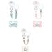 Mam |Pacifier & pacifier chain for 2-6 months of random color - anatomically symmetrical pacifier made of silicone - washable pacifier chain in length suitable for all common pacifiers