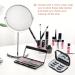Shmian Empty Eyelash Case with Makeup Mirror - Travel Friendly Storage Organizer for 3 Pairs Black Lashes - Buy Online on GoSupps.com