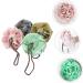 Healeved 4pcs Bath Flower Scrubber - Exfoliating & Cleaning Balls for Comfortable Home Bathing - Buy Online on GoSupps.com