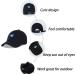 LANGZHEN Cotton Baseball Cap for Infants - Adjustable Cute Animal Hat (S-Embroidered-Black) - Buy Online on GoSupps.com