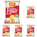 Lay's Chips cuites au four nature - Le paquet de 130g (Lot de 5)