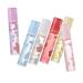 Lot de 6 Huiles L vres Hydratantes Transparentes 6 3 Ml Hydratation Prolong e Femmes et Jeunes Filles Soin Quotidien Style Al atoire