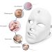 Photon Light Therapy LED Face Mask 7 Multi Colour Lights for Anti Aging Facial Beauty Device UK - Buy Online on GoSupps.com