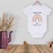 Hoolaroo Personalised Baby Pregnancy Announcement Onesie - Rainbow Baby Reveal 0-3 Months Clothing - Buy Online on GoSupps.com