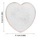 Resin Nail Art Palette - Pink Heart Shape Mixing Plate with Golden Edge Holder for Nail Polish - Cosmetic Mixing Tools - Buy Online on GoSupps.com