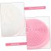 HAPINARY Facial Scrubber Soft Fur Facial Cleansing Brush face Brush Bath Brush Manual face washbasin Silicone face Brush Scrub Cleaner exfoliating Brush The face pores Double Sided - Buy Online on GoSupps.com