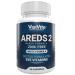 Zinc Free AREDS 2 Eye Vitamins - Zinc Free Eye Vitamins - Zeaxanthin Plus Lutein Eye Vitamins - Soy-Free VCaps - No Zinc and Copper