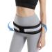 INDEEMAX Sacroiliac Joint Hip Belt - Pain Relief Brace for Sciatica & Lower Back Support (XL-XXL) - Universal Fit for Men & Women - Black - Buy Online on GoSupps.com