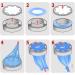 5 Pack Diaper Waste Refill Pouches - 4.5m Cassette for Tommee Tippee Sangenic Tec - Smell-Tight Diaper Pail Refills - Buy Online on GoSupps.com