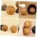 FOMIYES 6 STK Massage Globe & Hand Massager | Wooden Massage Balls for Body & Foot Relief | Optimal Fitness Tool - Buy Online on GoSupps.com