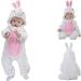 WSLCN Unisex Baby Romper Jumpsuit Hooded Cartoon Pyjamas Sleepsuit | 0-6 Months - Buy Online on GoSupps.com