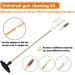 Boosteady Gun Cleaning Kit - Complete Rifle Pistol & Shotgun Cleaning Set with Carry Case Jags Brushes & Cleaning Mat - Buy Online on GoSupps.com