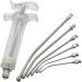Michear Bird Feeding Syringe Kit Manual Feeding Tube 6 Pcs Crop Gavage Tubes Baby Bird Parrot Pet Hand Rearing 20ML - Buy Online on GoSupps.com