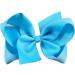 New 2025 1Pcs 6" Solid Grosgrain Ribbon Bow Hair Clips For New For Fashion With Large Hair Pins Hairgrips Barrettes Boutique Hair Accessories Jewelry Fashion Accessories Creative Gift - Buy Online on GoSupps.com