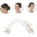DOITOOL Crystal Double Hair Comb Bridal Hair Comb Wedding Hair Vine for Brides Bridal Hair Accessories for Wedding Decorative Hair Combs Bridesmaid Headgear Alloy Manual - Buy Online on GoSupps.com