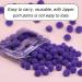 BUTUZE 150Pcs 1 Inch Purple Pom Poms in Zipper Bag - Perfect for Kids' Crafts and Creative Decor - Buy Online on GoSupps.com