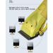 Pro Hair Clipper Electric Hair Clipper USB Rechargeable Hair Clipper Barber Hair Trimmer Men Electric Razor Men's Electric Shaver - Buy Online on GoSupps.com