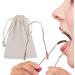 Rolempon Stainless Steel Tongue Scraper for Adults - U-Shaped Tongue Cleaning Brush for Superior Oral Hygiene & Fresh Breath - Buy Online on GoSupps.com