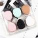 AnpinSH Finger Puff 12 Pcs Mini Makeup Puff Set for Foundation, Concealer, Eye Shadow - Beauty Tools (5 Colors) - Buy Online on GoSupps.com