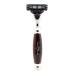 Edwin Jagger Classic Shaving Set - Pure Badger Brush & Mach 3 Razor - Imitation Light Horn & Nickel - International Shipping Available - Buy Online on GoSupps.com