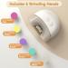 Electric Baby Nail File with LED Light and USB Rechargeable, 6 Pads Included - Baby Nail Trimmer Kit for Newborns and Toddlers - Buy Online on GoSupps.com