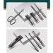 Nail Clippers Set Stainless Steel Nail Clippers Set Personal Care Tools Exfoliating 9-Piece Orange Man and Woman - Buy Online on GoSupps.com