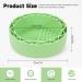 LELE LIFE Makeup Brush Cleaner Mat with Drying Rack Silicone Makeup Brush Cleaning Mat Scrubber Bowl Make Up Brush Cleaner Pad for Cosmetic Brushes Green - Buy Online on GoSupps.com