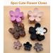 8Pcs Flower Claw Clips for Women, Girls, Kids - Matte Non Slip Hair Jaw Clips - Strong Hold Hair Barrettes for Thin/Medium Hair - 8pcs (Large+Small) - Accessories for Thick Hair - Buy Online on GoSupps.com