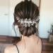 ISLHJDD Flower Bride Wedding Hair Vine Pearl Hair Accessories Wedding Hair Accessory Decorative Wedding Hair Comb Hair Accessories for Brides Girls
