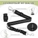 Eyin Dog Harness with Seat Belt | Adjustable Breathable Car Safety Harness (Black XXS) - 2 Carabiner Hooks & Buckle for Secure Travel - Buy Online on GoSupps.com