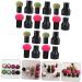 POPETPOP Simple Puff 30 Sets Mushroom Head Puff Girl Hydrophilic Polyurethane Makeup Powder Girl Makeup Pad - Buy Online on GoSupps.com