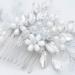 Jakawin Bride Wedding Hair Comb HC034 - Silver Bridal Hair Accessories for Women and Girls - Buy Online on GoSupps.com