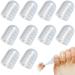 10PCS Silicone Anti-Friction Toe Protector 2023 New Silicone Breathable Toe Covers Soft Clear Silicone Little Toe Sleeve Protectors Caps Guards for Men Women 10 Pcs