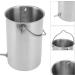 Fdit Stainless Steel Enema Bucket Kit - Eco-Friendly Detox Equipment for Comfortable Use - International Shipping Available - Buy Online on GoSupps.com