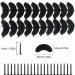 Shoe Heel Plates 10 Pairs Black - Replacement Heel Taps Repair Pad with Nails - Buy Online on GoSupps.com