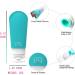 Mixnon Silicone Travel Bottles - 4 Pack 90ml - Ideal for Shampoo Conditioner Cream & Personal Care | Travel Organizer - Buy Online on GoSupps.com