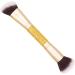 Foundation Makeup Brush Double Ended Makeup Contour Brushes for Blending Liquid Powder Concealer Primer Bronzer Cream Cosmetics Blush Buffering Blending Highlight Contouring - Buy Online on GoSupps.com