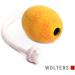 Wolters Natural Rubber Ostrich Egg - Mango Color Size M 80x60mm with Rope - Durable & Eco-Friendly - Buy Online on GoSupps.com